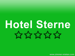 Die Bedeutung der Hotel Sterne